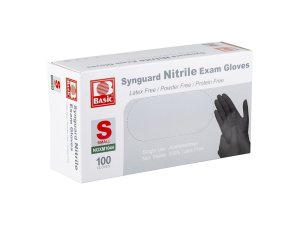 Unbekannt Glove Basic Synguard Nitrile Small Black 100/Box